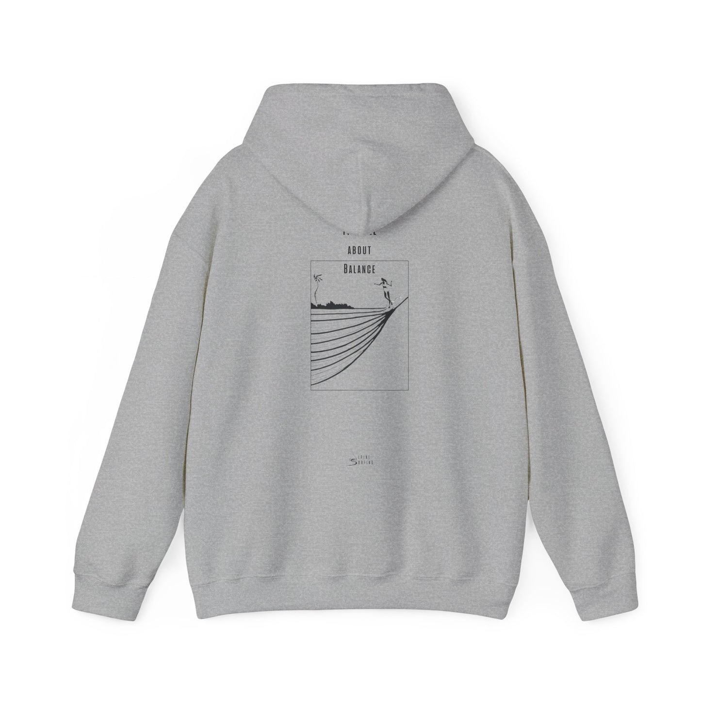Balance Surf Backprint Hoodie (Unisex)