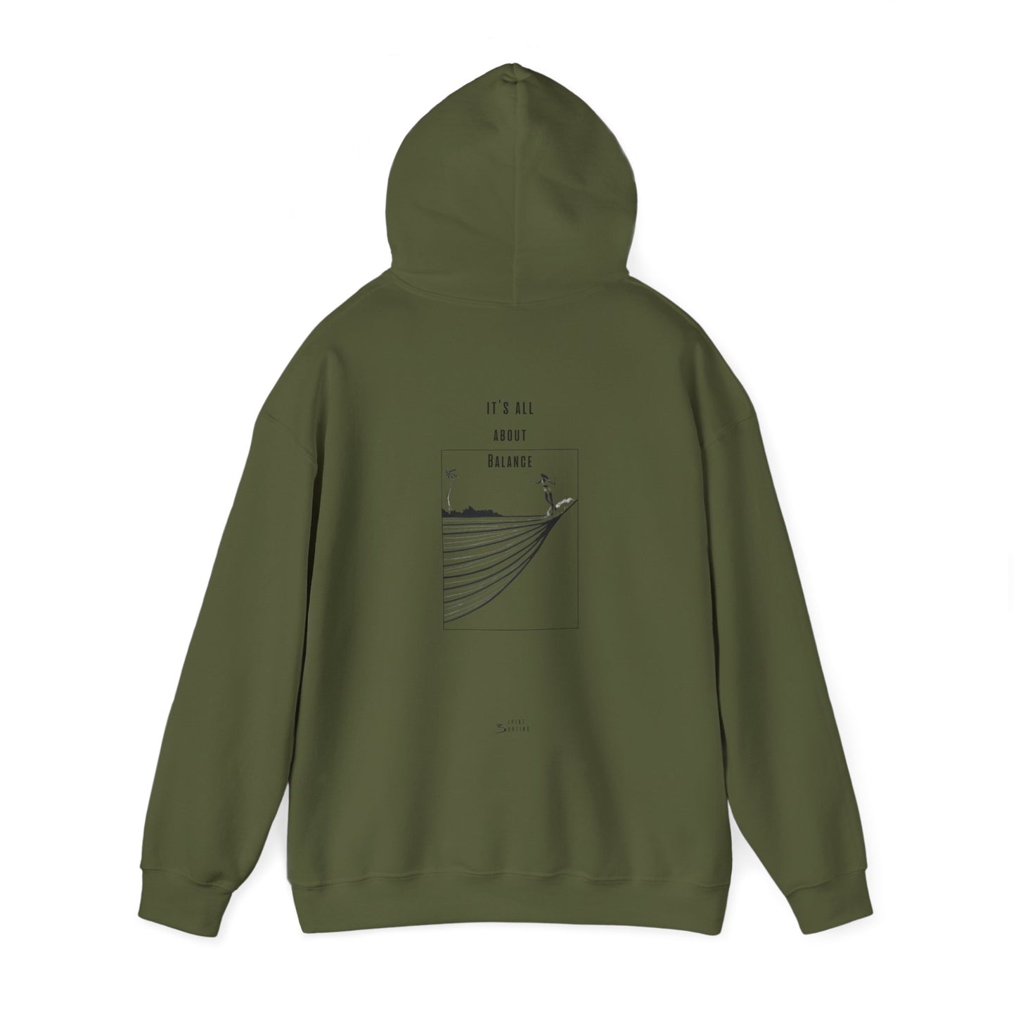 Balance Surf Backprint Hoodie (Unisex)