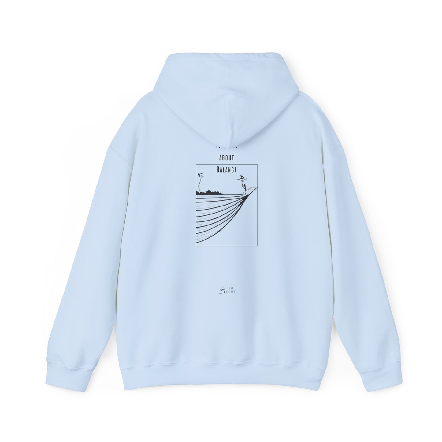 Balance Surf Backprint Hoodie (Unisex)