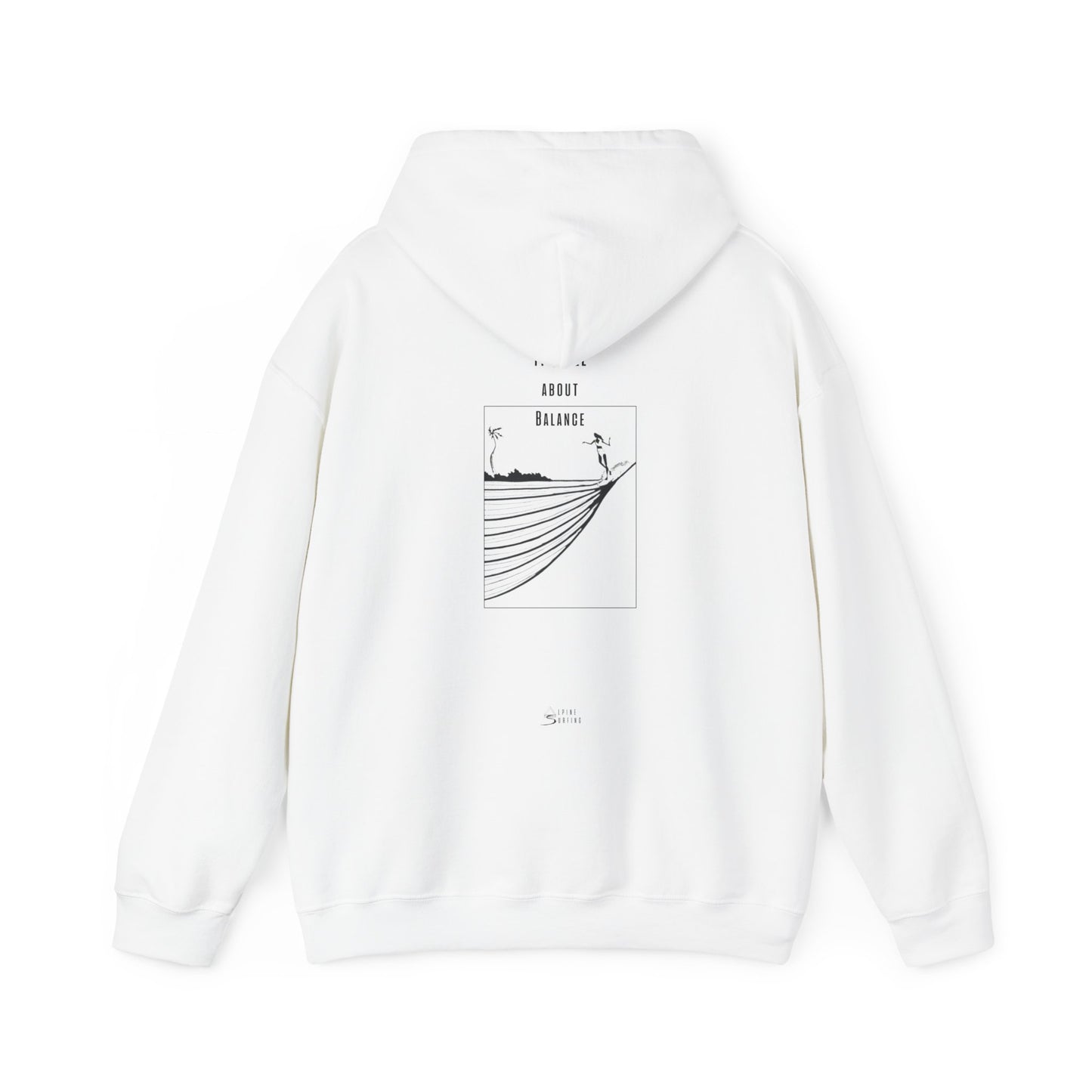 Balance Surf Backprint Hoodie (Unisex)