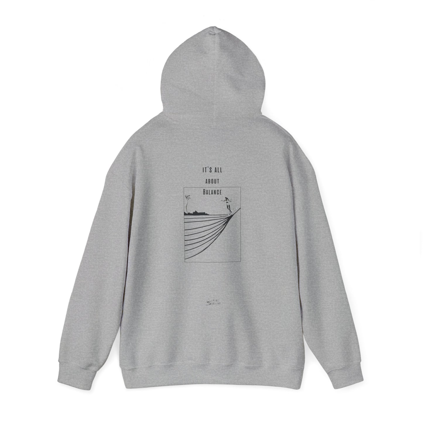 Balance Surf Backprint Hoodie (Unisex)
