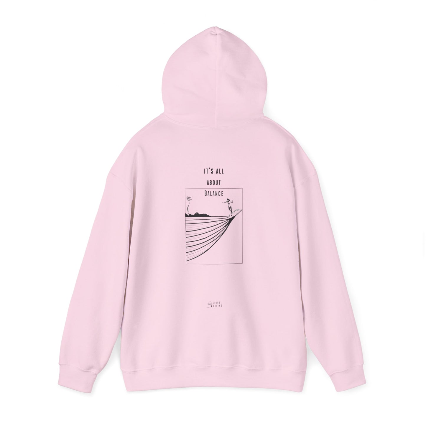 Balance Surf Backprint Hoodie (Unisex)
